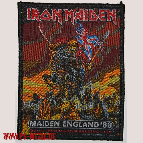 Iron Maiden - Maiden England 88Patch