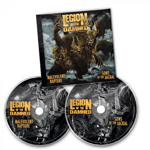 Legion Of The Damned - Malevolent Rapture / Sons Of The JackalDCD