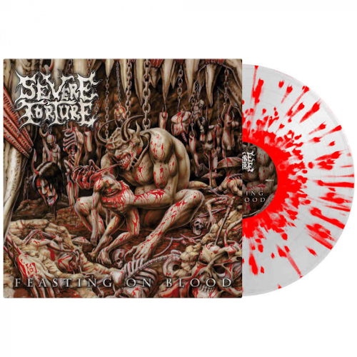 Severe Torture - Feasting On Bloodcoloured LP