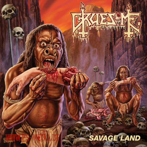 Gruesome - Savage Landcoloured LP