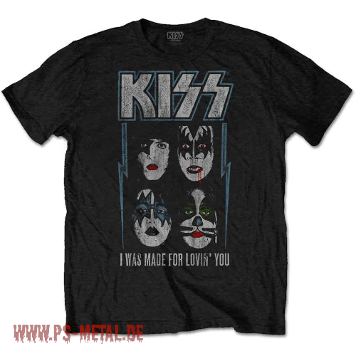 Kiss - I Was Made For Loving YouT-Shirt