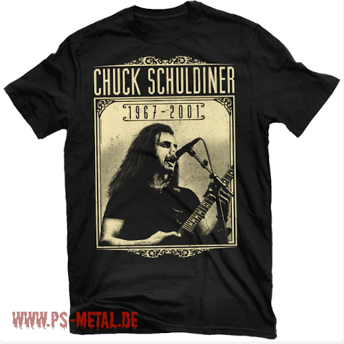 Death - Tribute Chuck SchuldinerT-Shirt