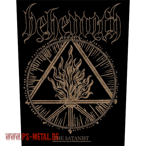 Behemoth - The SatanistBackpatch