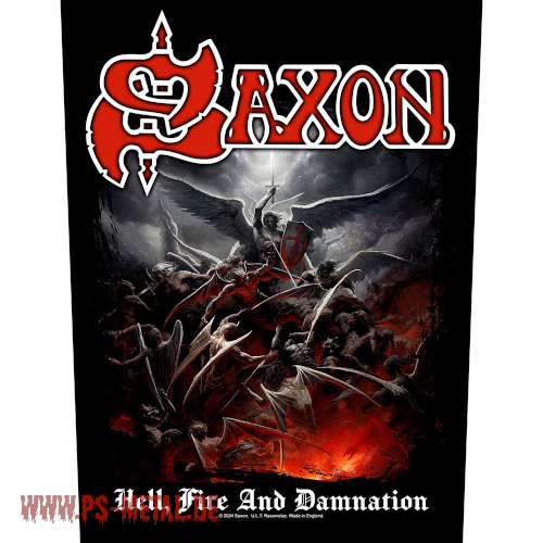 Saxon - Hell, Fire and DamnationBackpatch