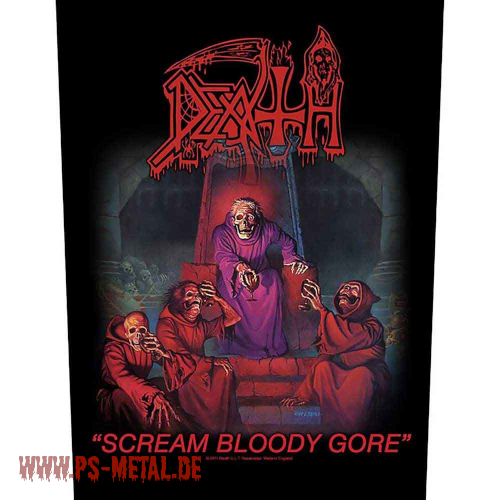 Death - Scream Bloody GoreBackpatch