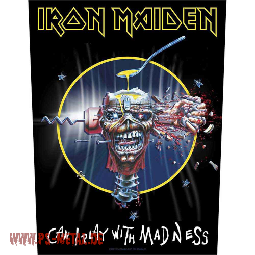 Iron Maiden - Can I Play Witch MadnessBackpatch