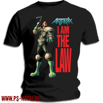 Anthrax - I Am The Law<p>T-Shirt