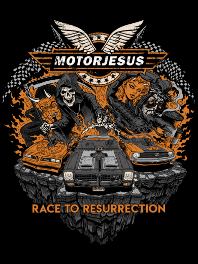 Motorjesus - Race To ResurrectionT-Shirt