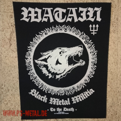 Watain - Black Metal MilitiaBackpatch