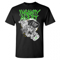 Insanity Alert - Skate-SkullT-Shirt